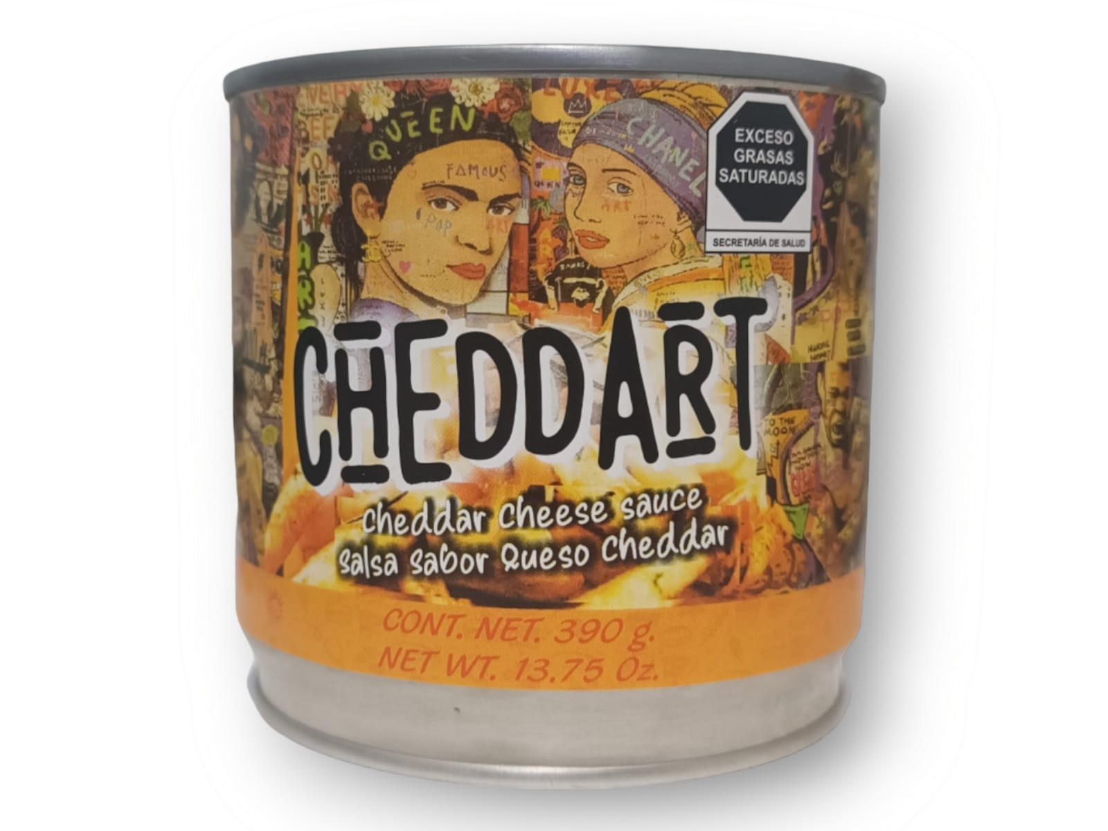 Cheddart Original lata de 390gr Caja con 12 piezas